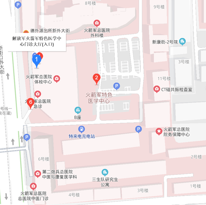 国内人民解放军火箭军特色医学中心地址