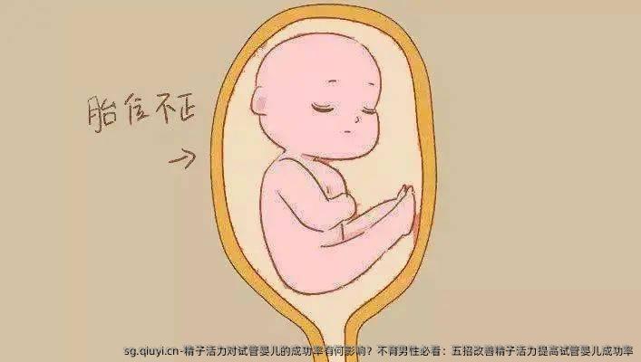 精子活力对试管婴儿的成功率有何影响？不育男性必看：五招改善精子活力提高试管婴儿成功率