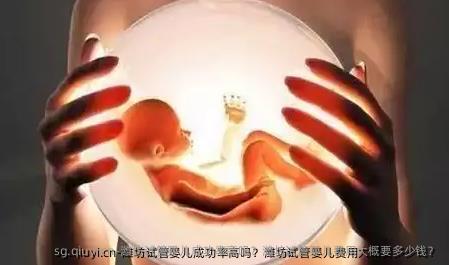 潍坊试管婴儿成功率高吗？潍坊试管婴儿费用大概要多少钱？