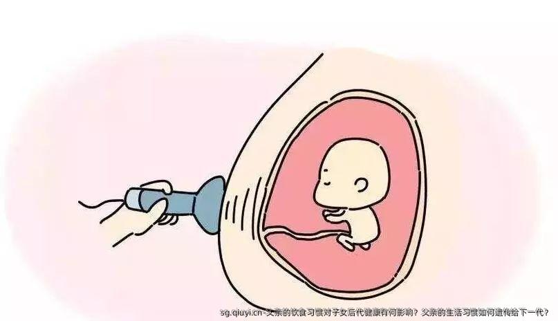 父亲的饮食习惯对子女后代健康有何影响？父亲的生活习惯如何遗传给下一代？