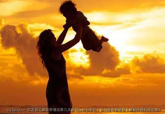 试管婴儿囊胚移植后第几天能可以测出双杠？如何提高试管婴儿囊胚移植的成功率？