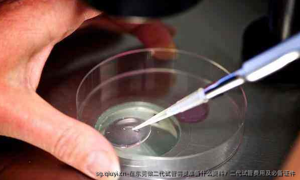 在东莞做二代试管需要准备什么资料？二代试管费用及必备证件