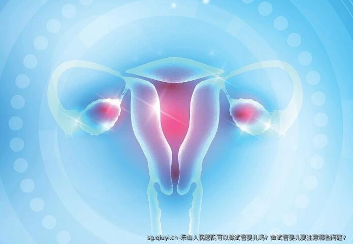 乐山人民医院可以做试管婴儿吗？做试管婴儿要注意哪些问题？