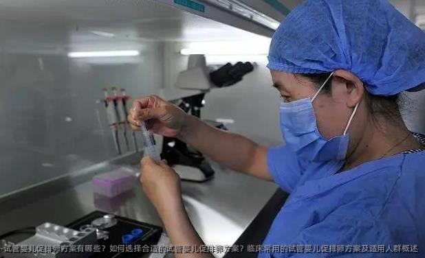 试管婴儿促排卵方案有哪些？如何选择合适的试管婴儿促排卵方案？临床常用的试管婴儿促排卵方案及适用人群概述
