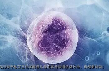 2025南宁私立三代试管婴儿成功率与费用全数分析，选择更明智！
