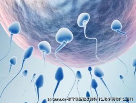 南宁医院做试管有什么要求需要什么资料