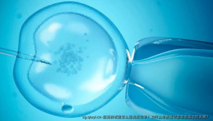 超高龄试管怎么提高成功率？为什么年龄是试管能否成功的关键？