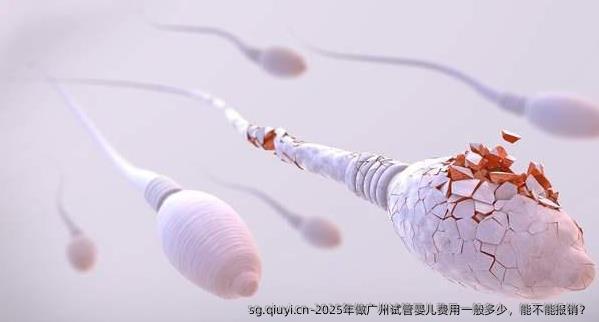 2025年做广州试管婴儿费用一般多少，能不能报销？