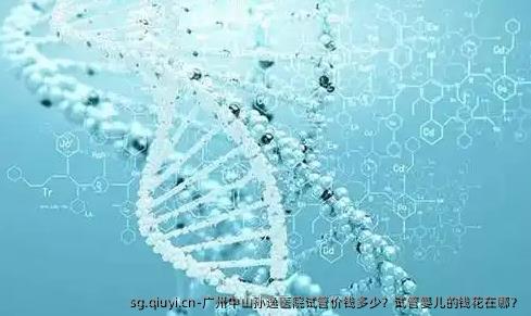 广州中山孙逸医院试管价钱多少？试管婴儿的钱花在哪？