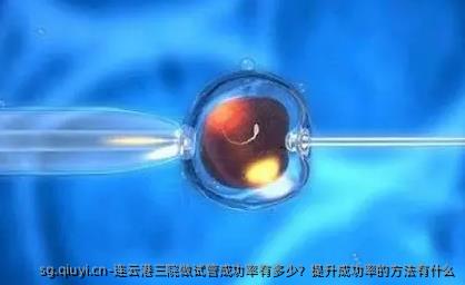 连云港三院做试管成功率有多少？提升成功率的方法有什么