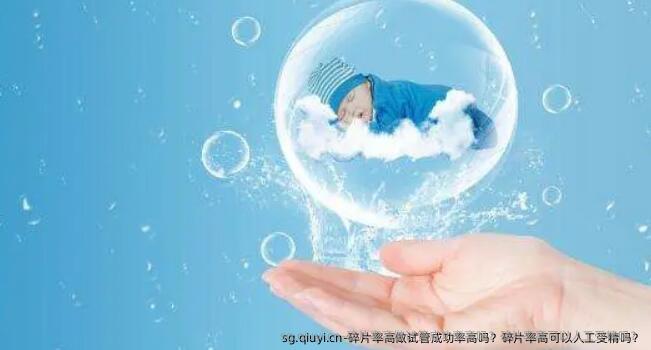 碎片率高做试管成功率高吗？碎片率高可以人工受精吗？