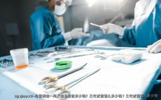 在昆明做一两次服务需要多少钱？三代试管婴儿多少钱？三代试管婴儿多少钱
