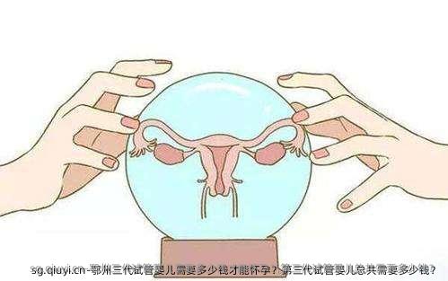 鄂州三代试管婴儿需要多少钱才能怀孕？第三代试管婴儿总共需要多少钱？