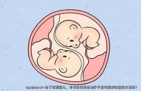 除了试管婴儿，手术还有其他治疗子宫内膜异位症的方法吗？