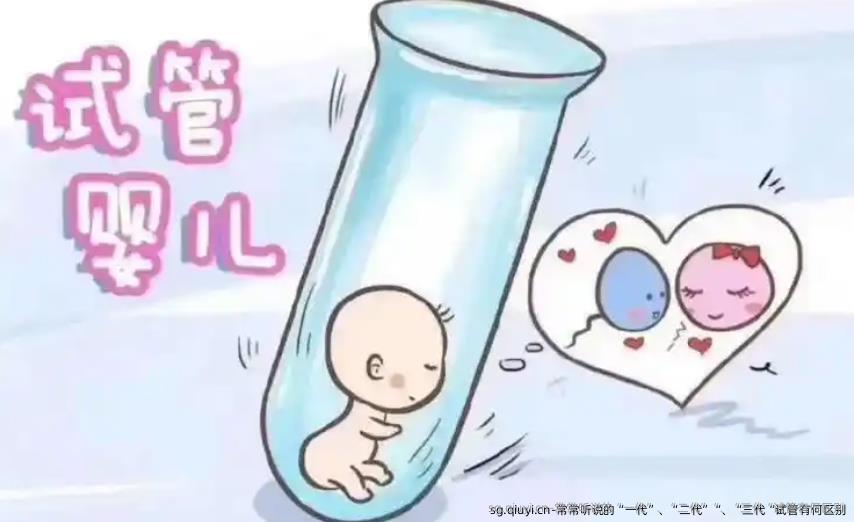 常常听说的“一代”、“二代”“、“三代“试管有何区别