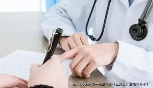 第一代试管是什么意思？成功率多少？ 