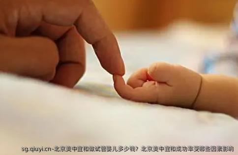 北京美中宜和做试管婴儿多少钱？北京美中宜和成功率受哪些因素影响