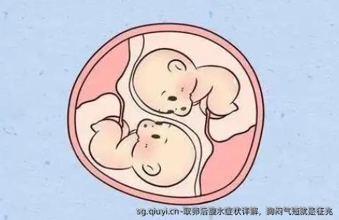 卵泡取出后腹水症状详解，胸闷气短就是征兆